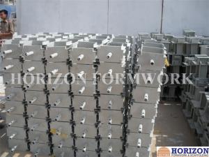 China Q235 Steel Plate Concrete Forming Accessories , Galvanized Fork Head for Slab Form Construction wholesale