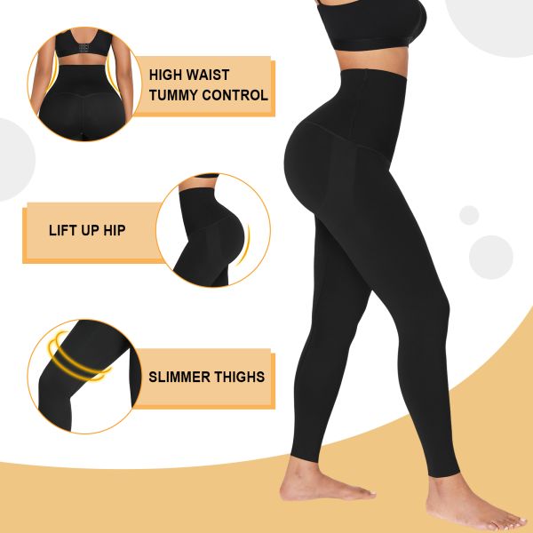 High Waist Trainer Slimming Sport Leggings Fitness Butt Lifter Women Shapewear Adults