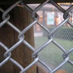 PVC Coated Diamond Chain Link Fence Galvanized 4.0mm