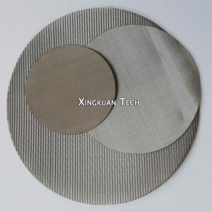 China Stainless Steel Extruder Wire Mesh Filter Screen For Plastic And Polymer Extrusion Process on sale