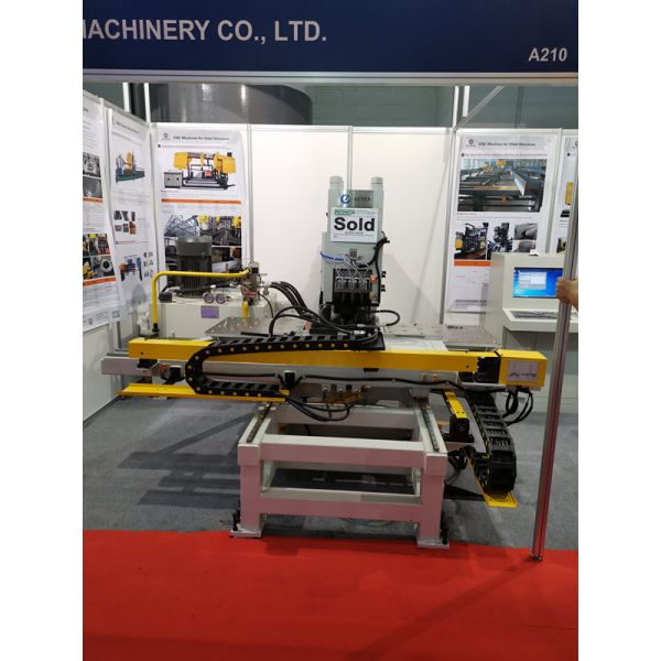 High Speed and Efficiency CNC Plate Punching and Drilling Machine Model BNC100