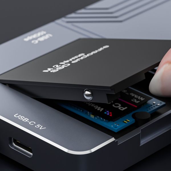 CFexpress TYPE B And XQD Card Reader With USB 3.0 To TYPE C SD TF Card