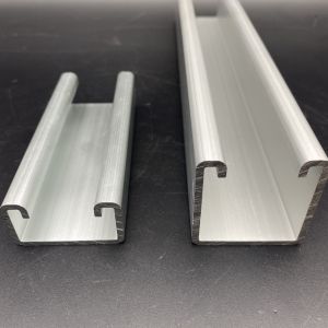 China Aluminum C Profile 41x41 41x21 Custom Strut Channel wholesale