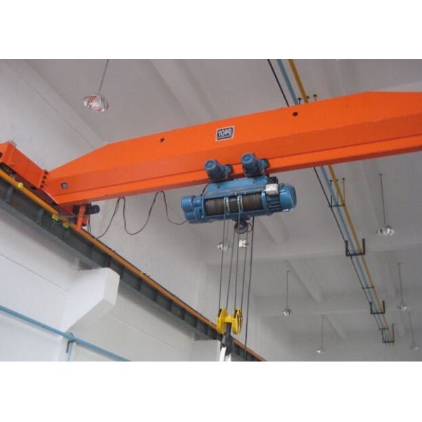 Remote Control Single Girder Bridge Traveling Crane 22.5m Span Q345