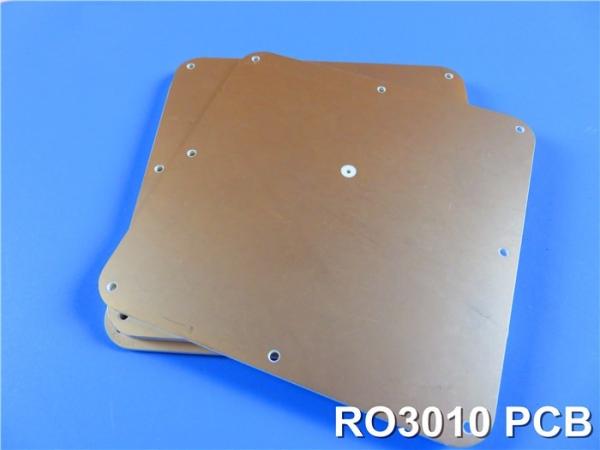 Quality RO3010 PCB 4-layer 2.7mm No Blind vias plated 1 oz (1.4 mils) outer layers Cu weight for sale