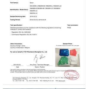 Changle Kangnuo Packaging Products Co.,Ltd Certifications