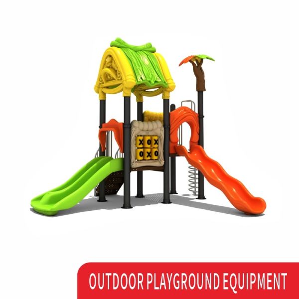 Preschool Playground Equipment Plastic Slide Outdoor YST ISO9001 LLDPE