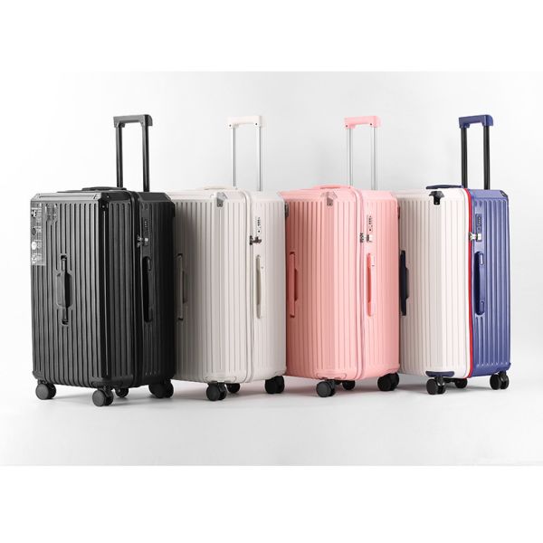 2311 Mother Child Box Fahion butler hardshell suitcase USB charging luggage coffee cup tray waterproof large capacity boys and girls suitcase travel