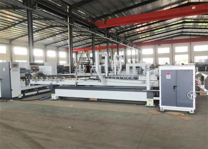 China High Speed Folder Gluer Machine With Stitching wholesale