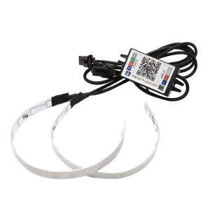 China 360 Degree RGB Decorate RingLED Car Ambient Lights Devil Eyes Car Lights wholesale
