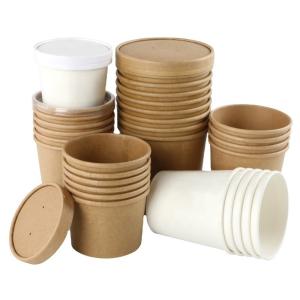 China Disposable Takeaway Paper Cup Bowl Packaging Custom Printed wholesale
