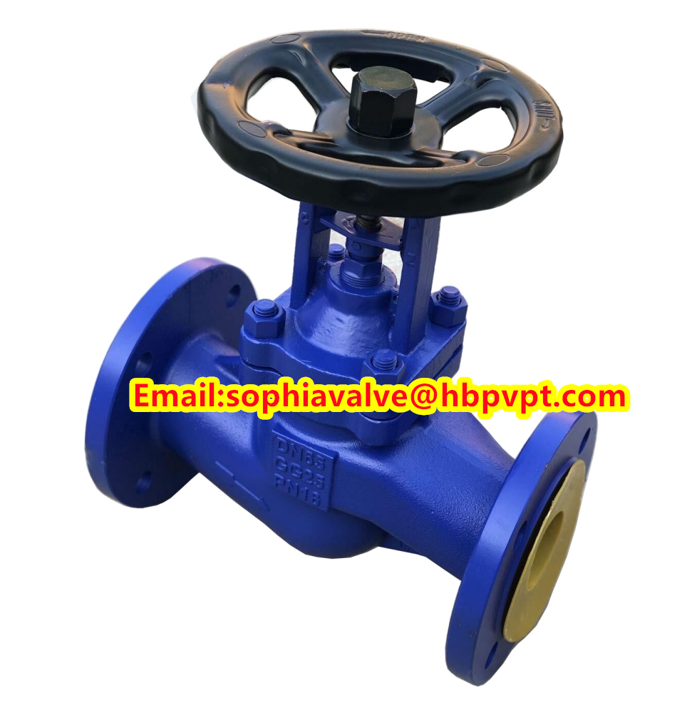 valve body GG25 PN16 cast iron globe valve