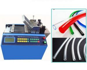 China Small Soft Tube Cut-To-Length Machine For Flexible PVC/Rubber/PTFE Tubes wholesale