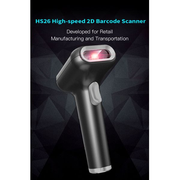 120FPS IP54 Handheld 2D POS Barcode Scanner For Retail Store