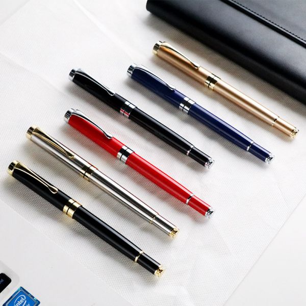 Personalized Metal Laser Custom Logo Marker Pens Personalized Luxury Office School Pen