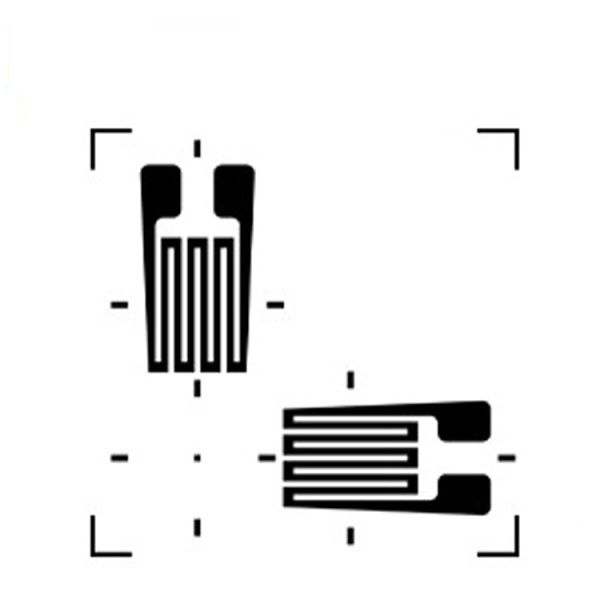 3 Measuring Grids strain gauges CA Corner Rosettes Strain Gage