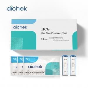 China 99.9% HCG Pregnancy Test Strip ISO13485 Fertility Rapid Test wholesale