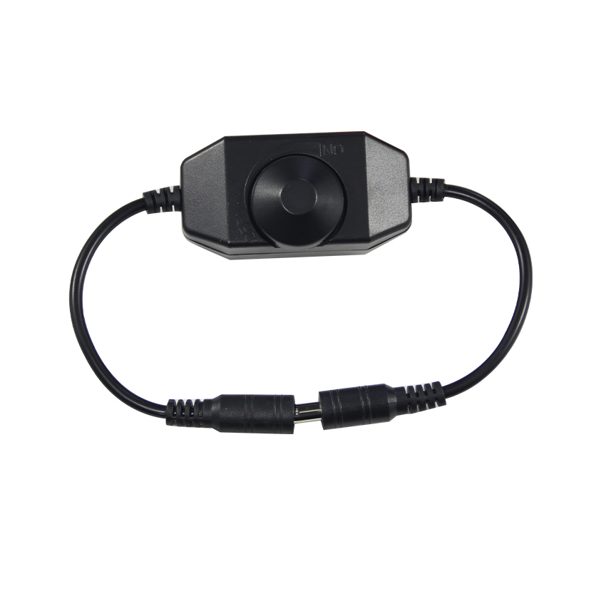 DC Power Cable Male to Female with Dimmer Switch 5.5x2.1mm