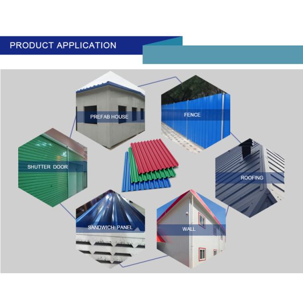 Colorful PPGI Roofing Sheet Welding Processing Service Durable Waterproof Full Hard Environmental Health Pattern Variety