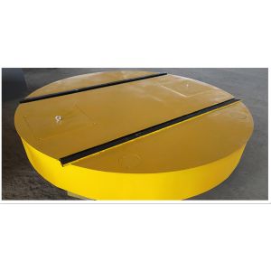 China Heavy Duty Turntable Material Transfer Cart Load Capacity 1000kg-50000kg wholesale