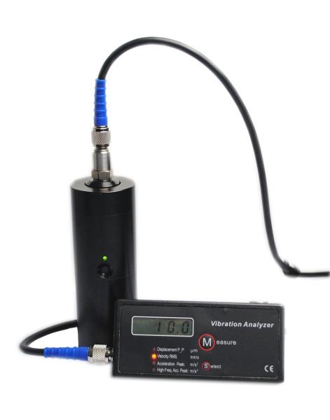 Quality Accurate Portable Vibration Analyzer Vibration Tester Frequency 159.2Hz Frequency for sale