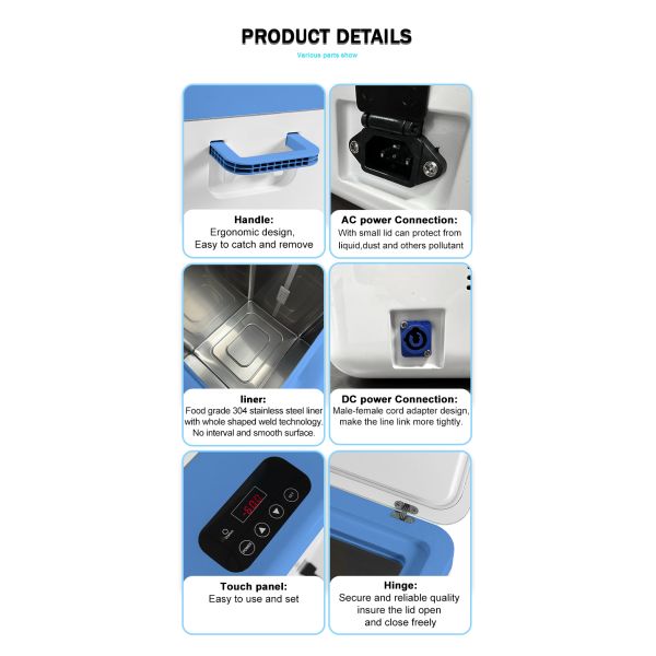 Stirling Cooling System -60c 25l Deep Freezer for ALL Climate Types in Biomedical Lab