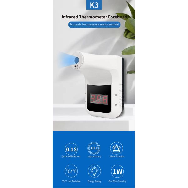 18650 Li ion Battery 32 Centigrade Infrared Temperature Detector