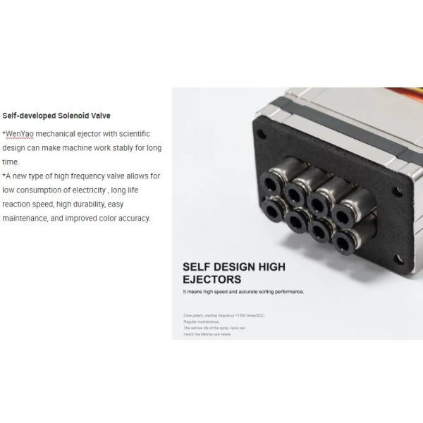 Wenyao Coffee Bean Hazelnut Cardamom Processing Colour Sorting Machine Factory Color Sorter Machine