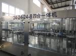 Stainless Steel 4 in 1 6000 BPH Automated Bottling Machine