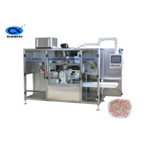 China Fully Automatic Electric Laundry Pod Making Machine with PLC Control wholesale
