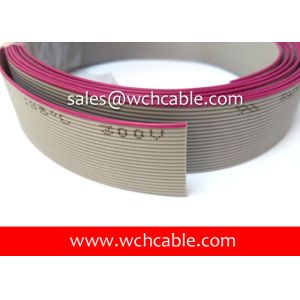 China PVC Flat Ribbon Cable UL2651 #26AWG 10Pins 1.0mm Pitch wholesale