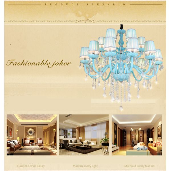 Pink crystal chandelier For Living room Kids Bedroom ( WH-C-02)