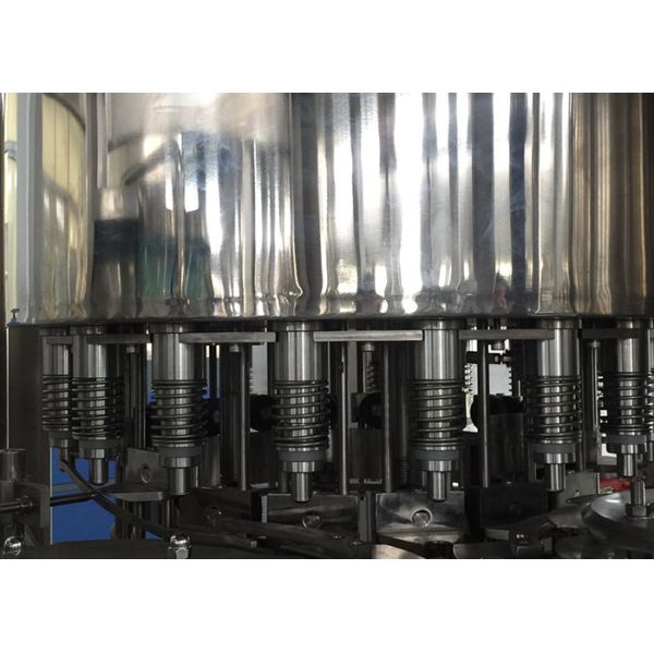 11KW Hot Sauce Bottle Filling Machine 50 Rinsing Heads OMRON Programmed Controller