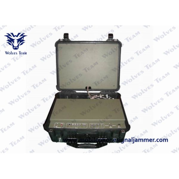 Draw Bar Box Cell Phone Signal Blocker Radius 200 - 500 Meters Jamming Range