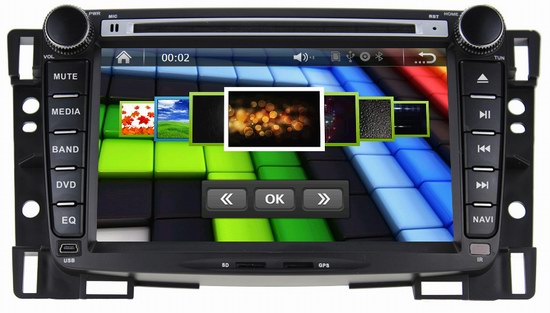 Chevrolet New Sail 2013 car dvd player with gps navigation iPod bluetooth OCB-8636