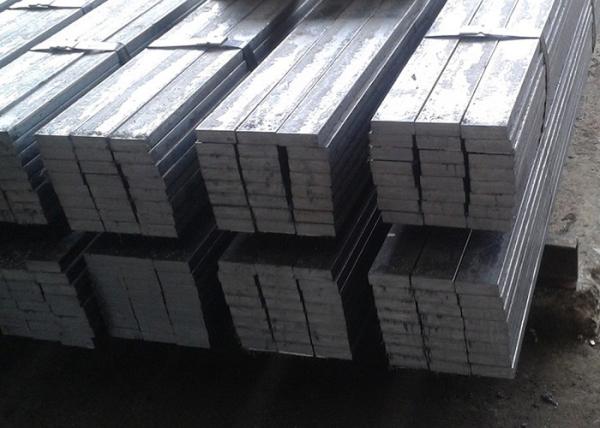 Quality Medium Carbon Black Steel Flat Bar Rectangular In Section Limited Formability for sale