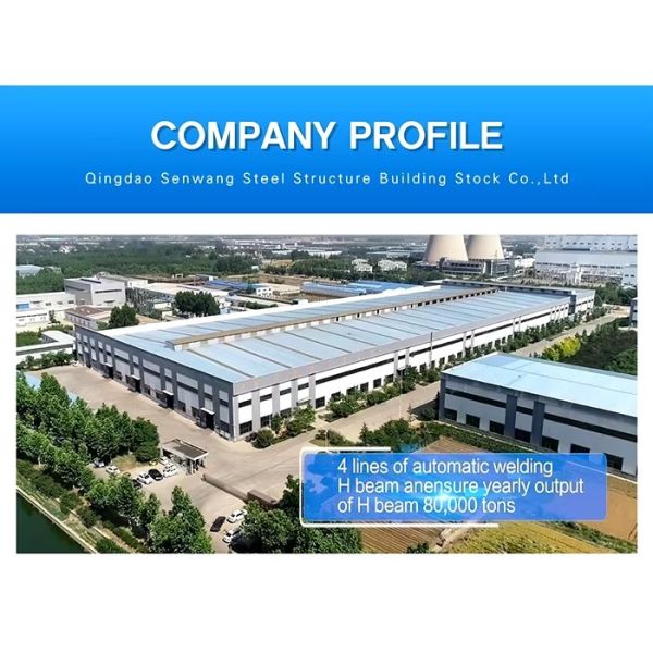 Hot Dip Galvanized Corrosion Resistance Durable Steel Structure Factory Warehouse