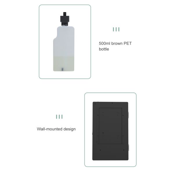 HOMEFISH 500ml Aroma Diffuser Wifi Bluetooth App Control Wall-mounted Commercial Scent Diffuser with Advertising Video Play