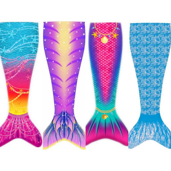 Holiday Mermaid Tails For Adults Swimming Special Design Shinny Finish