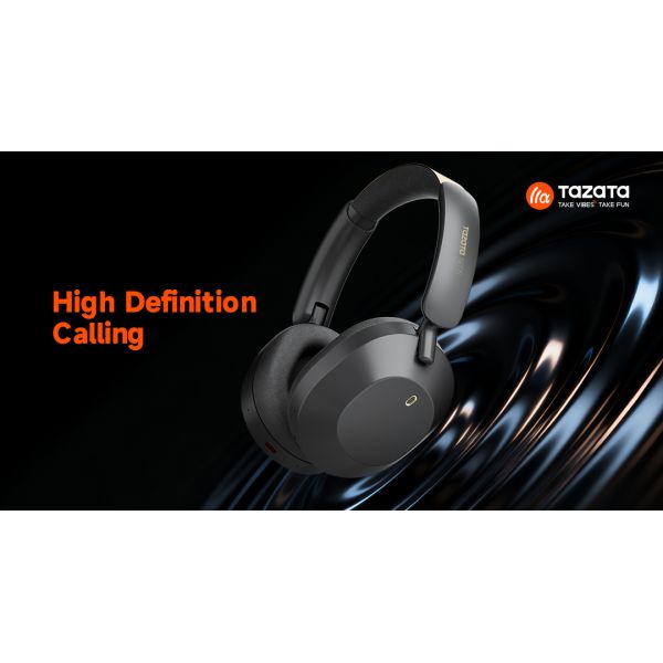 TAZATA NEOS: Elevate Your Audio Experience with this headphone -42 DB Depth of Noise Reduction