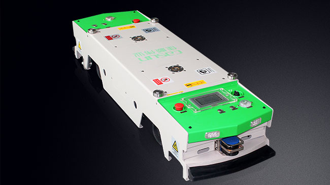 Material Trolley AGV Drive Unit , Automated Guided Robots 0-35m/Min Travel Speed