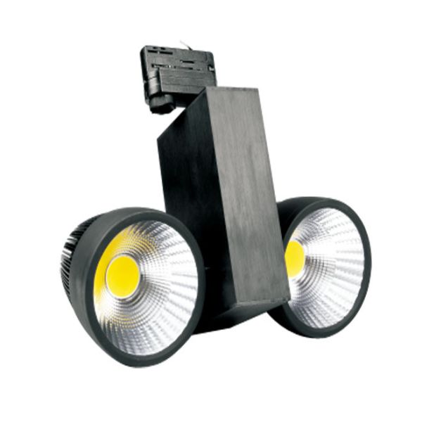 Track mounted adjustable LED spot light 30w