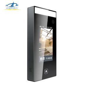 China HFSecurity RA05M Linux Palm Face Recognition Time Attendance Scanner system wholesale