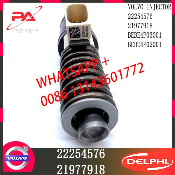 22254576 DELPHI Common 4PIH Diesel Fuel Injector BEBE4P03001 BEBE4P02001 E3.27 For V-O-L-V MD13 EURO 6