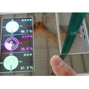 6.0mm Alkali Resistant AR Tempered Non Reflective Glass Improved Sunlight