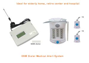 China Senior GSM Dialer Medical alert system : Help Alarm Auto Dialer, Auto Dial and Play Voice wholesale