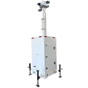 China Mobile Surveillance Towers For Construction Site Monitoring Solutions wholesale
