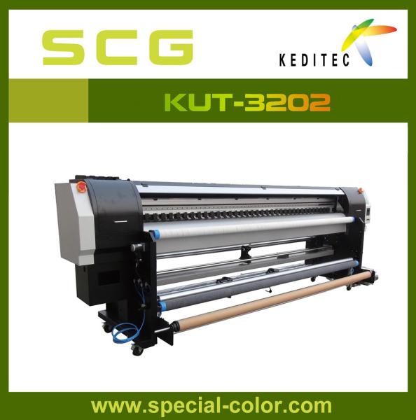 Quality Wide format uv roll to roll printer for all soft materials KUR-3202 for sale