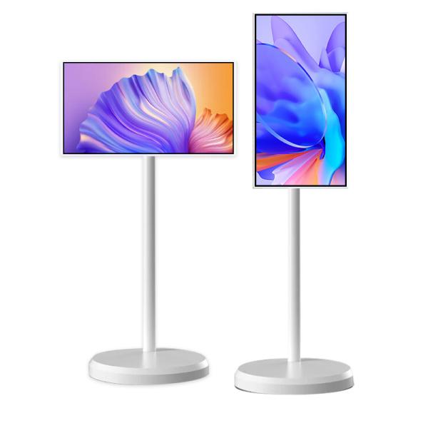 Quality VETO 32 Inch HD LCD Digital Display Wireless Touch Screen Portable Smart TV On Wheels for sale