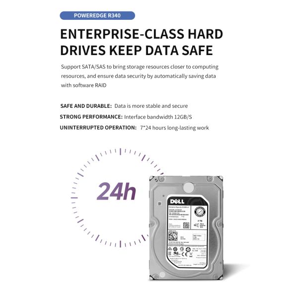 China Supplier Wholesale PowerEdge R340 Servers